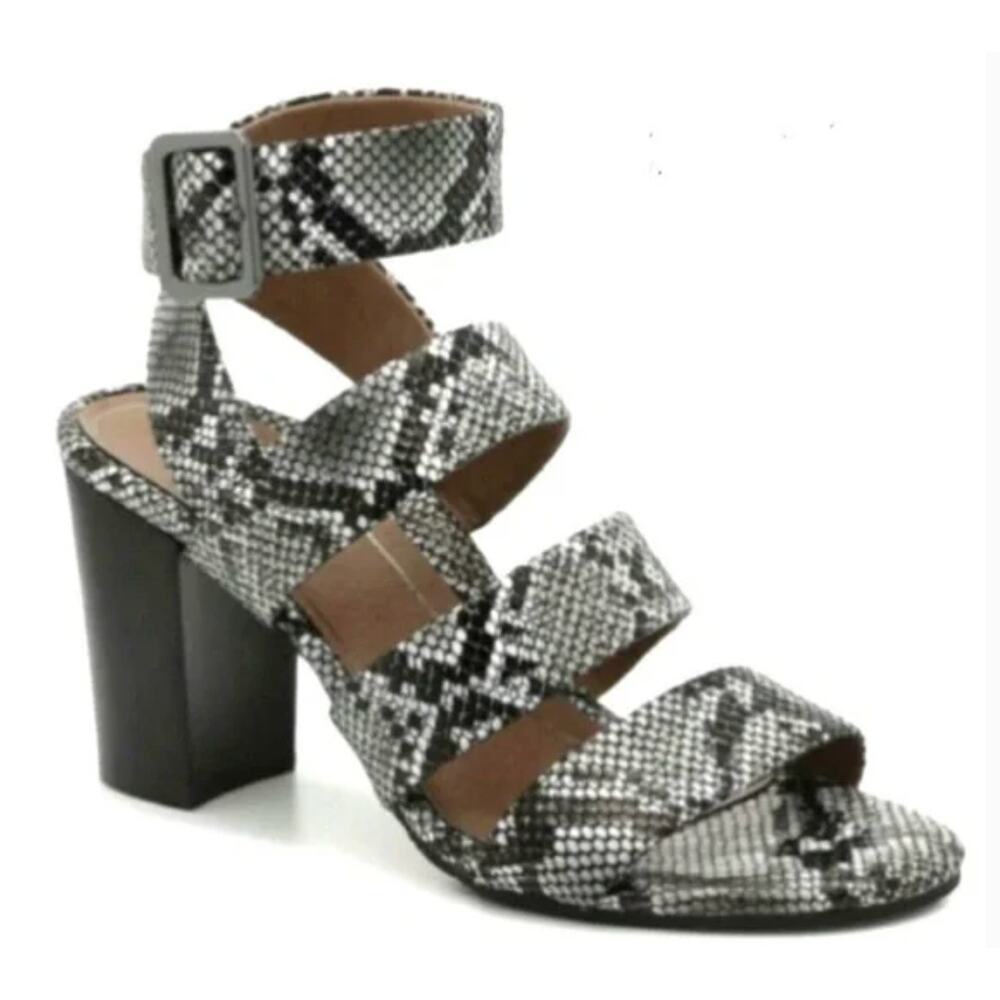 Vionic Blaire Snakeskin Heels 7.5